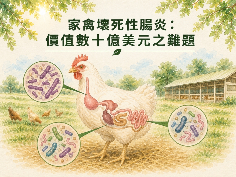 家禽壞死性腸炎：價值數十億美元之難題