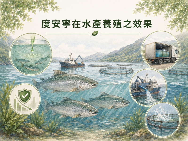 度安寧在水產養殖之效果