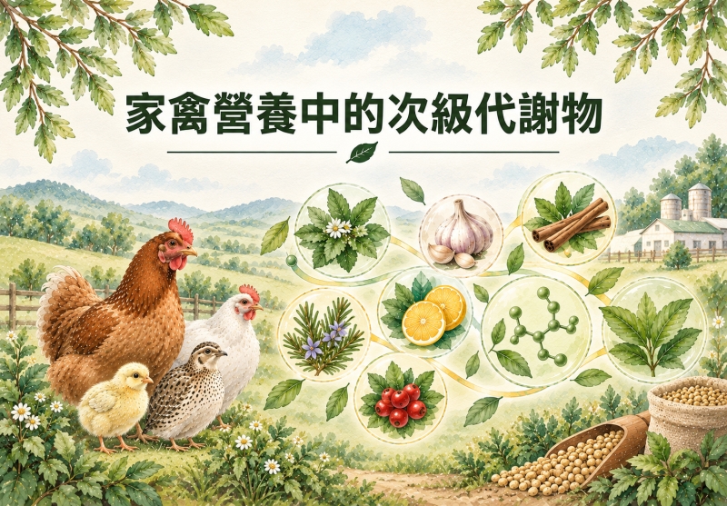 家禽營養中的次級代謝物
