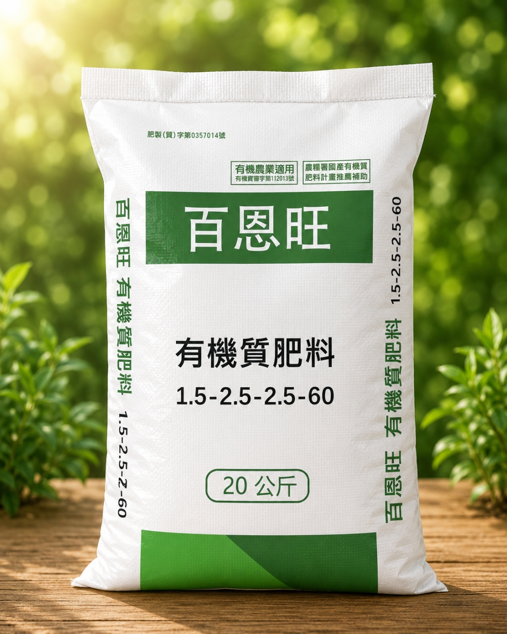 百恩旺有機質肥料