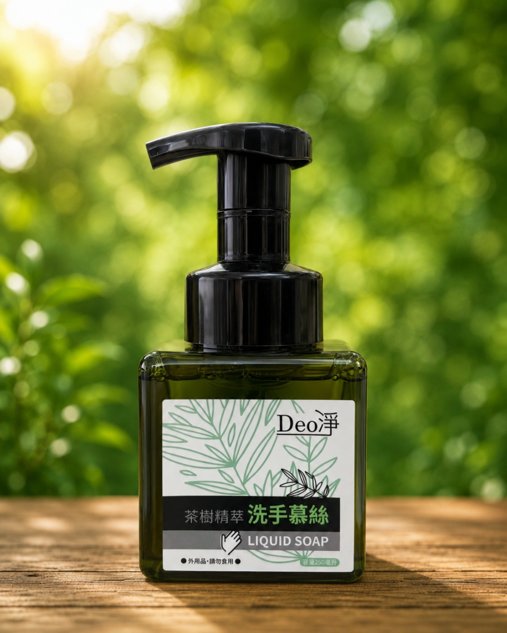 Deo淨-茶樹精萃洗手慕絲